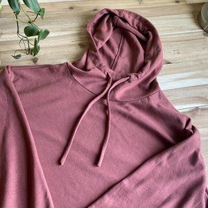 Ava & Viv Dark Rose Pink Hooded Sweatshirt Size 4X Plus